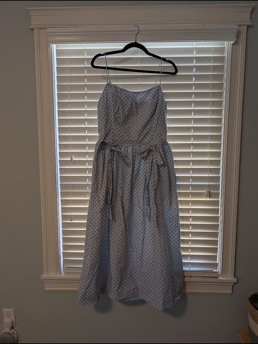 Damson Madder Penelope Polka Dot Midi Dress - Picture 2 of 2